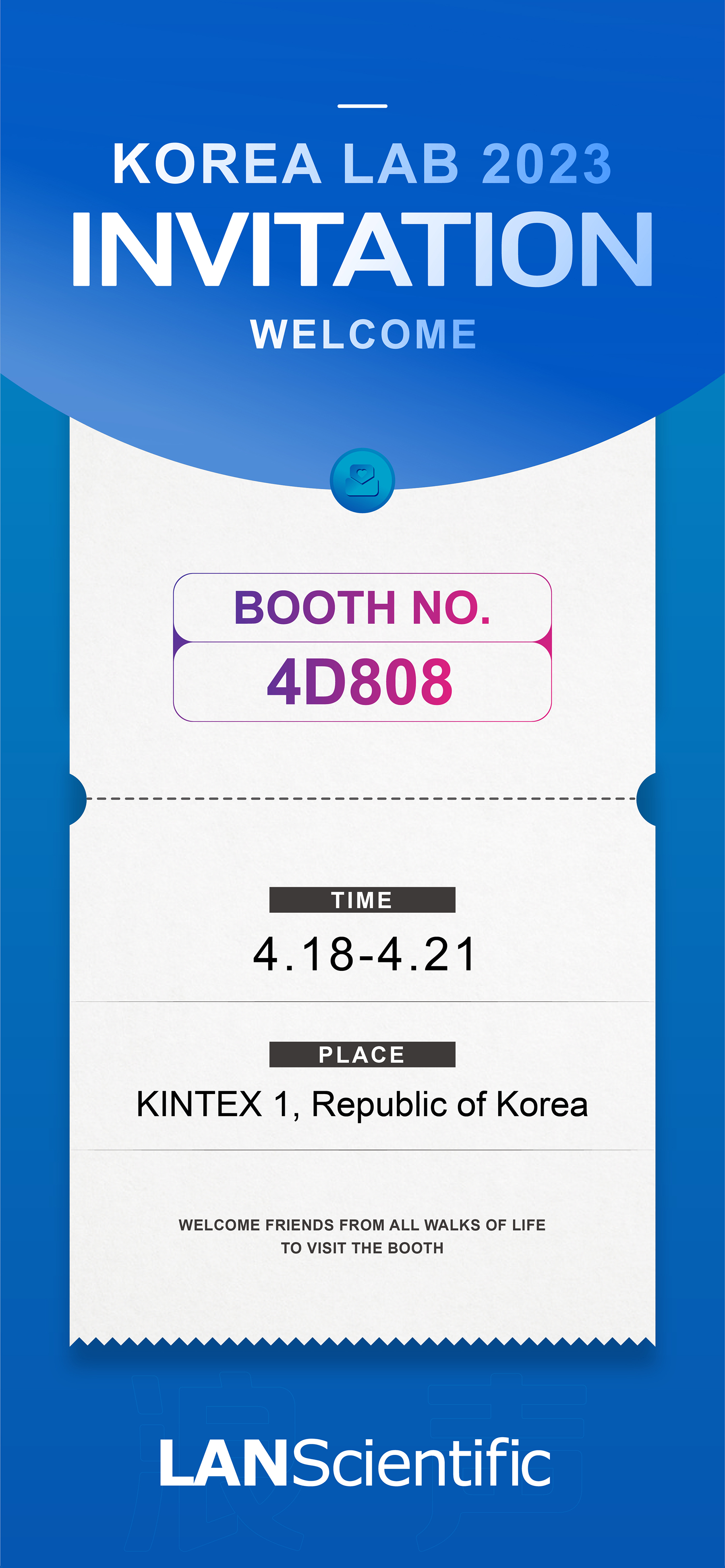 LANScientific Sincerely Invite You to Our Booth in KOREA LAB 2023(图1)