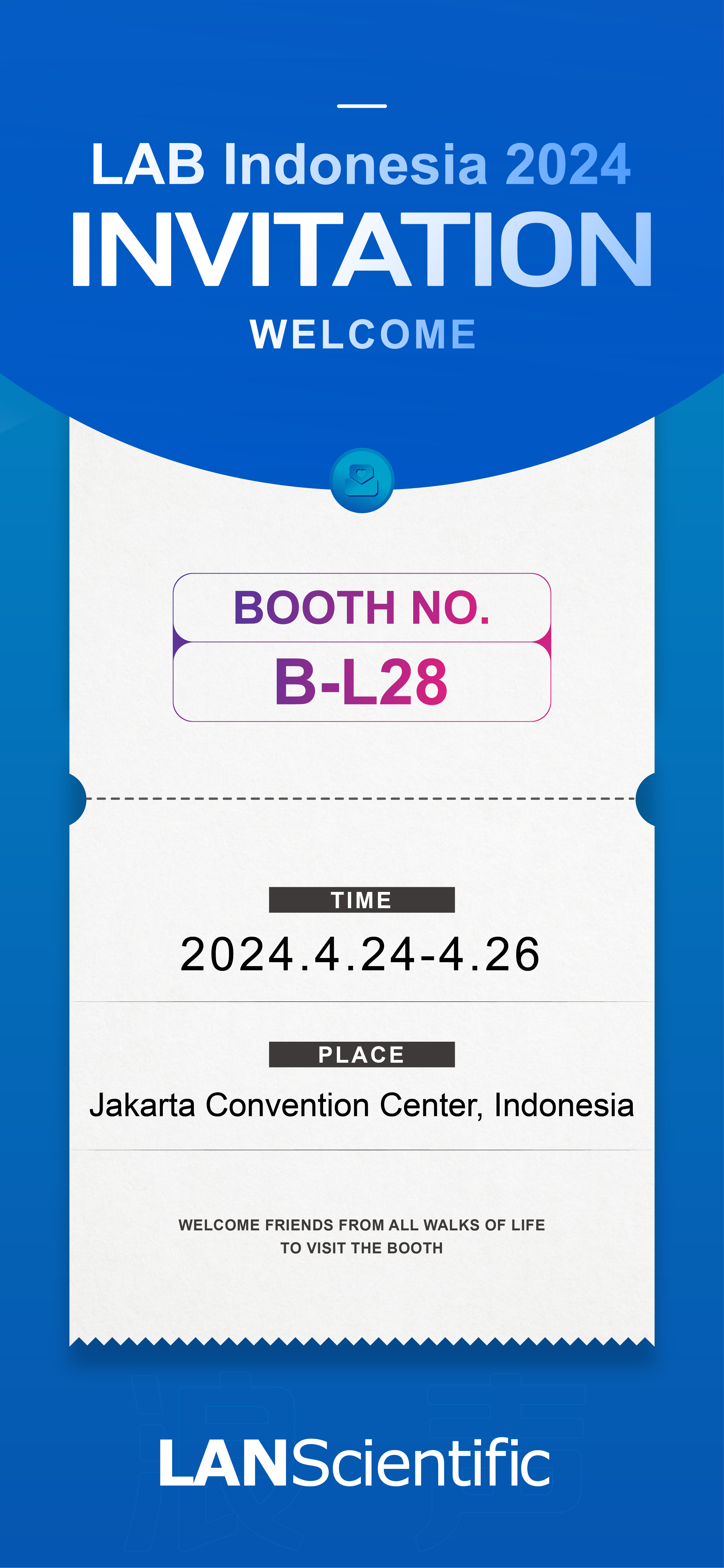 Meet at LAB Indonesia 2024, we are waiting for you at booth B-L28!(图1)